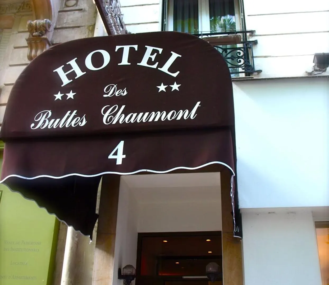 Hotel Des Buttes Chaumont Paris